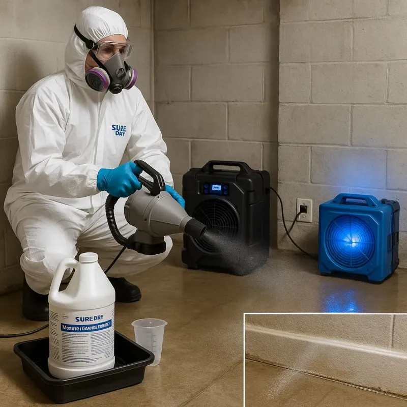 Sanitization and Odor Removal process in Saint Landry Parish, LA