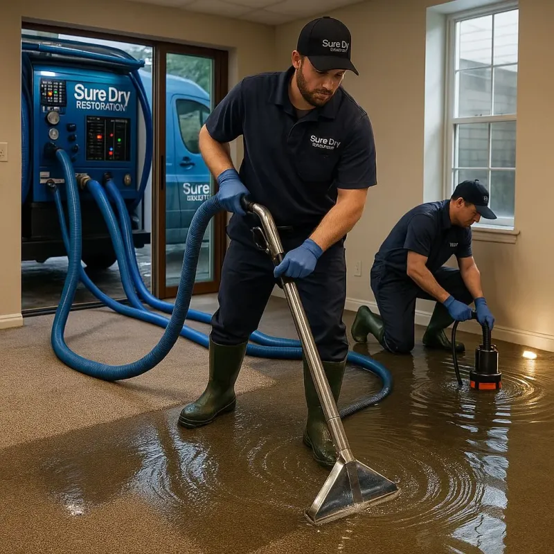 Water Extraction and Removal process in Saint Landry Parish, LA
